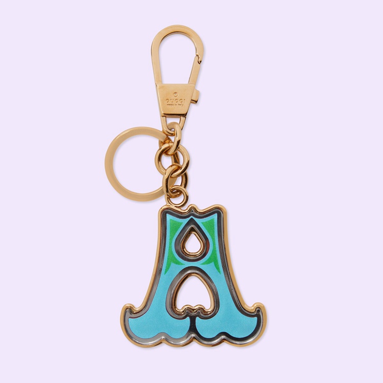 727965.JCFUG.8555.001.100.0000.Light Letter A Plexiglas keychain
